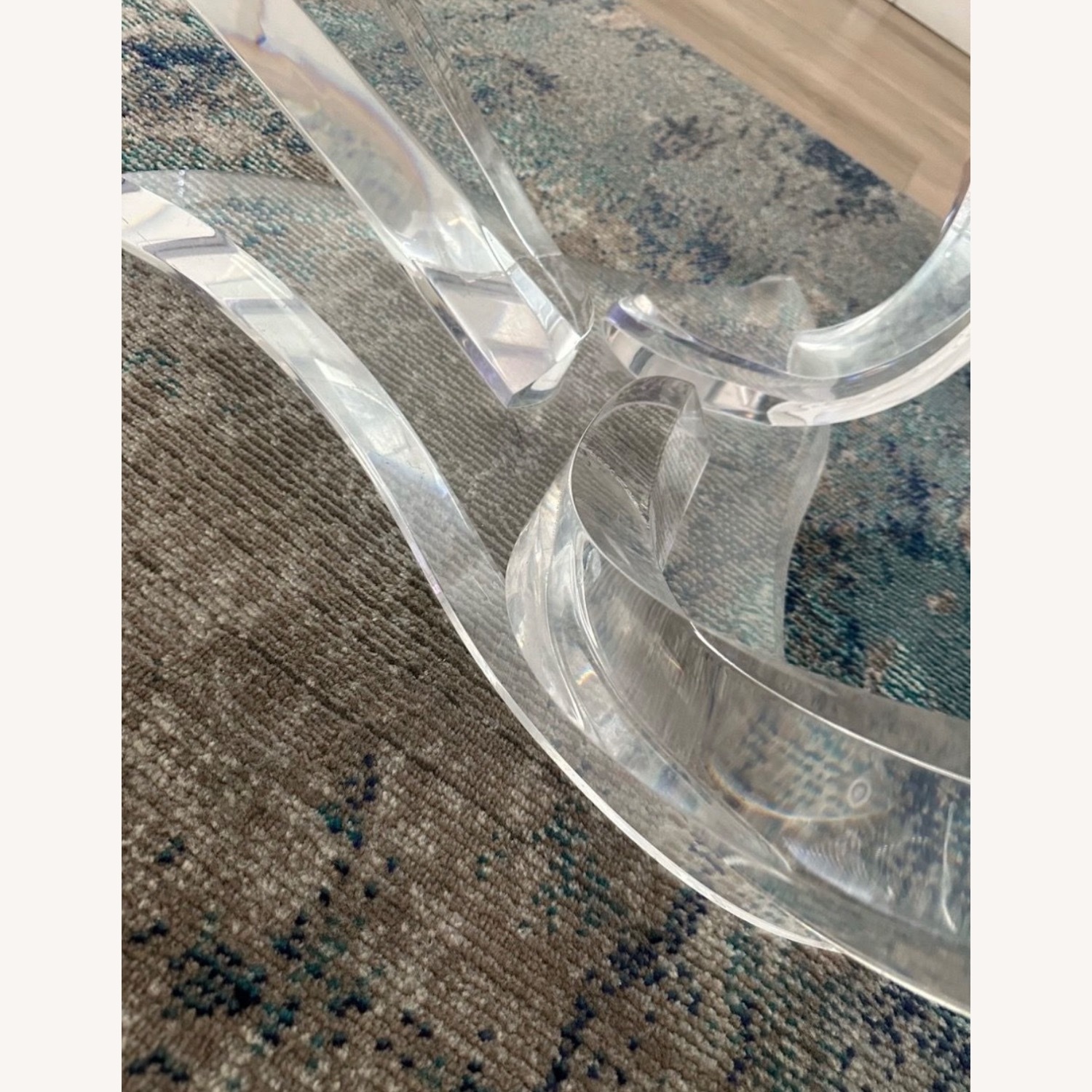 Vintage/Antique Finds Transparent Coffee Table - image-1