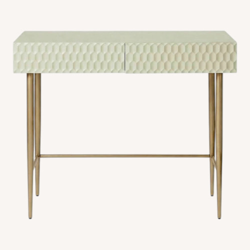 Used West Elm Audrey Mini Desk with Drawers for sale on AptDeco