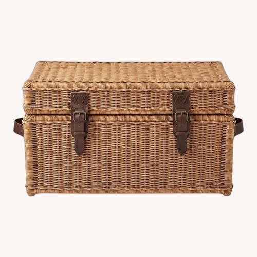 Used Wicker Chest Storage for sale on AptDeco
