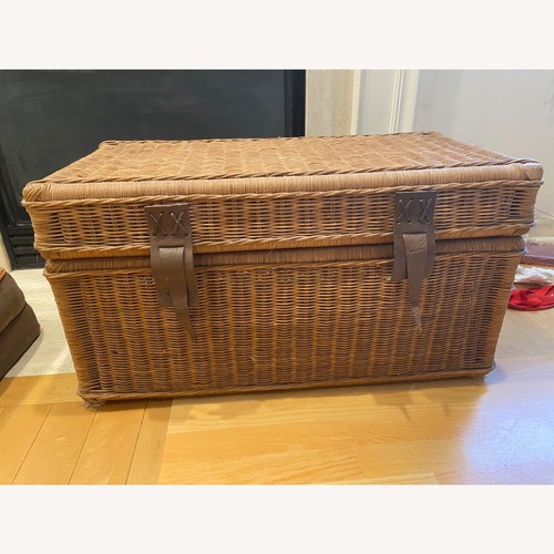 Used Wicker Chest Storage for sale on AptDeco