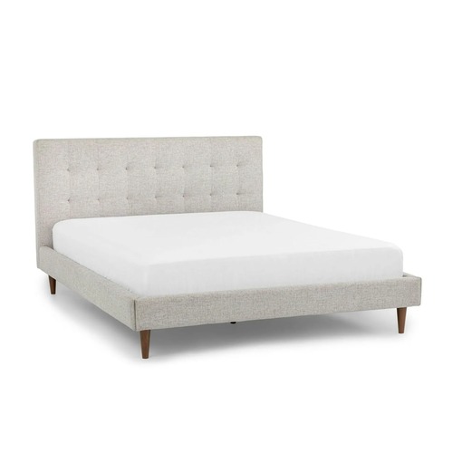 Used Article Sven Queen Tufted Bed - Birch Ivory for sale on AptDeco