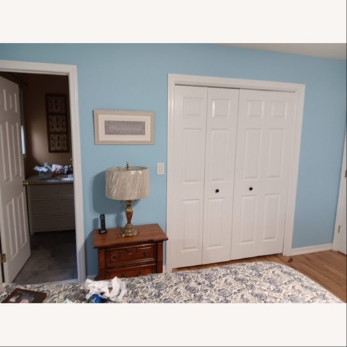 Used Dark Brown Nightstand for sale on AptDeco