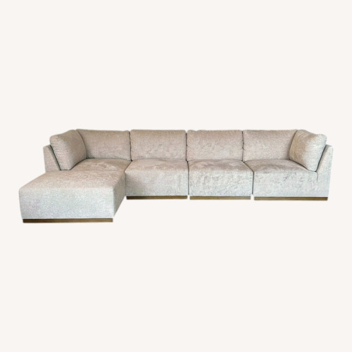 Used Natural Fabric 3+ Piece Sectional for sale on AptDeco