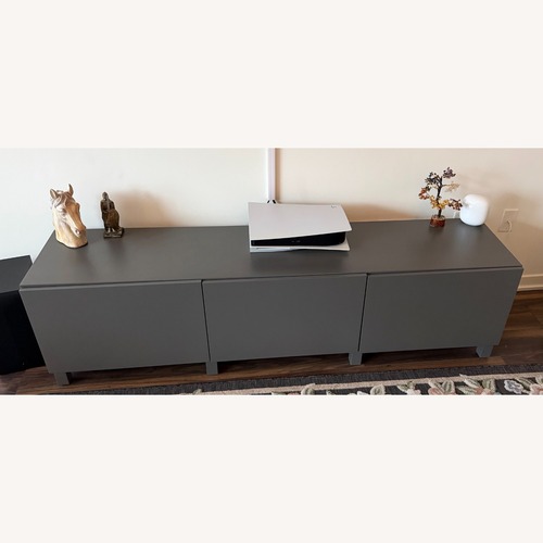 Used Gray TV Console for sale on AptDeco