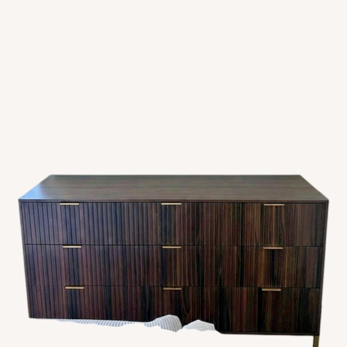 Used Dark Brown Walnut Dresser for sale on AptDeco