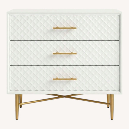 Used White Nightstand for sale on AptDeco
