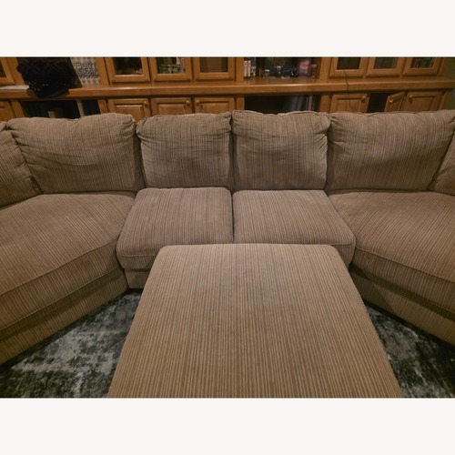 Used 3 Piece Sectional With Ottoman for sale on AptDeco
