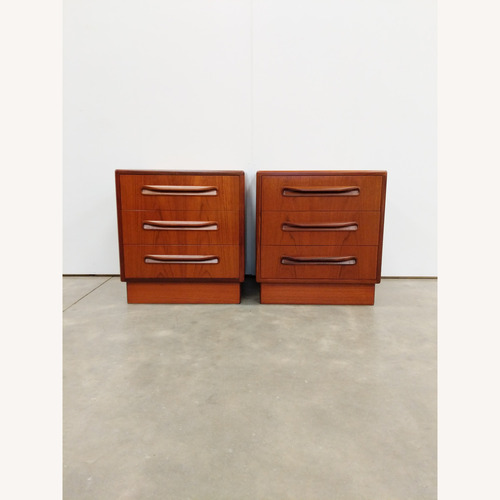 Used 2 Vintage G Plan Fresco Teak Nightstands for sale on AptDeco