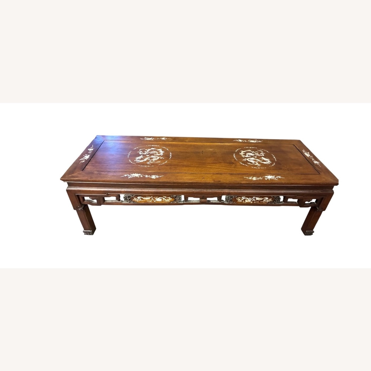 A Chinese Rosewood Coffee Table - image-5