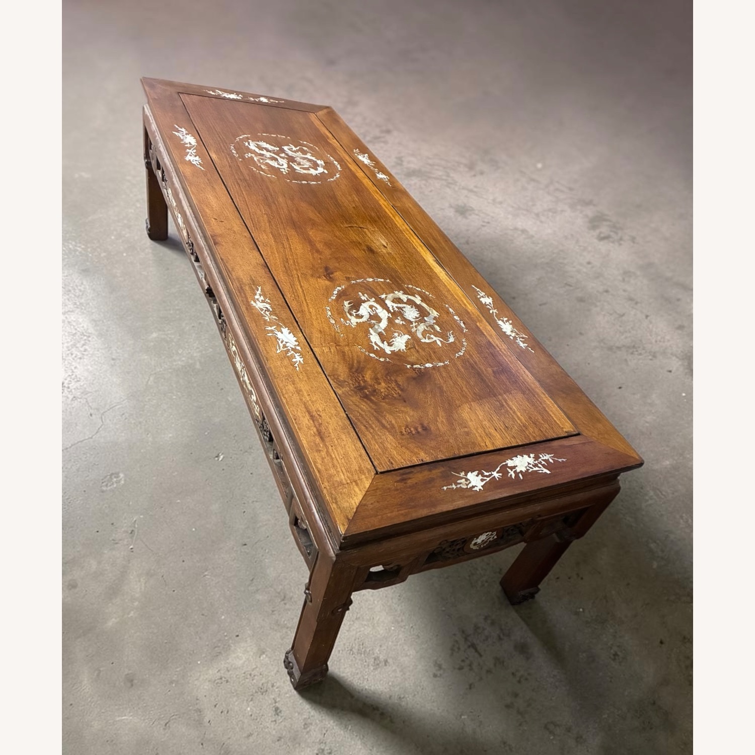 A Chinese Rosewood Coffee Table - image-3