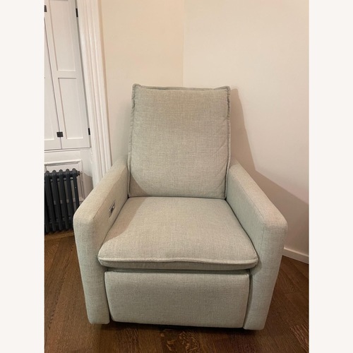 Used Pottery Barn Paxton Swivel Glider Power Recliner for sale on AptDeco