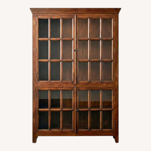 Used Room & Board Dark Brown Wood Cabinet for sale on AptDeco