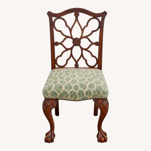 Used Vintage Pair of Wood Dining Chairs for sale on AptDeco