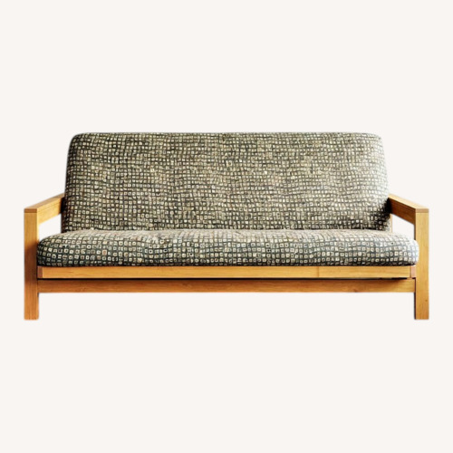 Used Futon Couch with Solid Wood Frame for sale on AptDeco