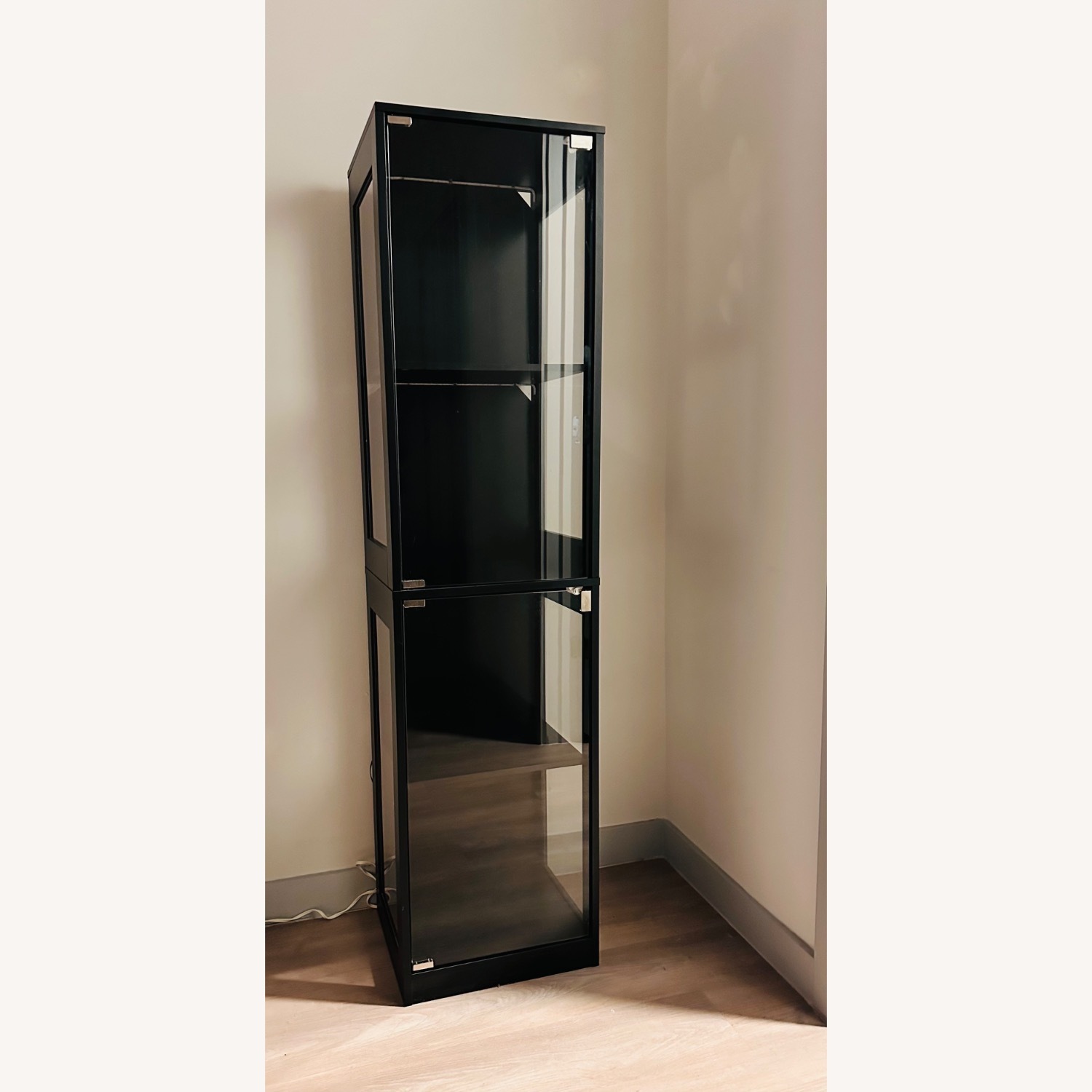 Black Metal Bookcase - image-3