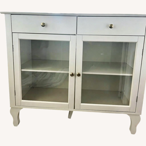 Used White Cabinet Glass Doors for sale on AptDeco
