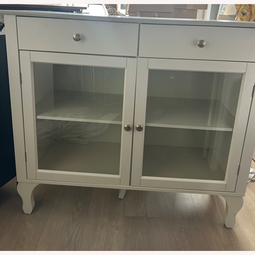 Used White Cabinet Glass Doors for sale on AptDeco