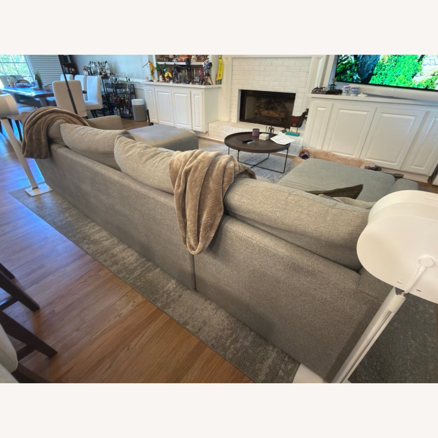 Crate & Barrel Gather Deep 3-Piece L-Shaped Sectional Sofa - image-3