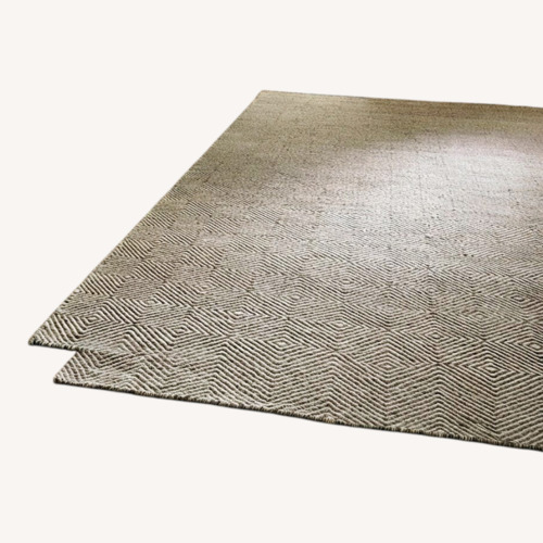 Used Room & Board Avani Dark Brown Wool Area Rug 8' x 10' for sale on AptDeco