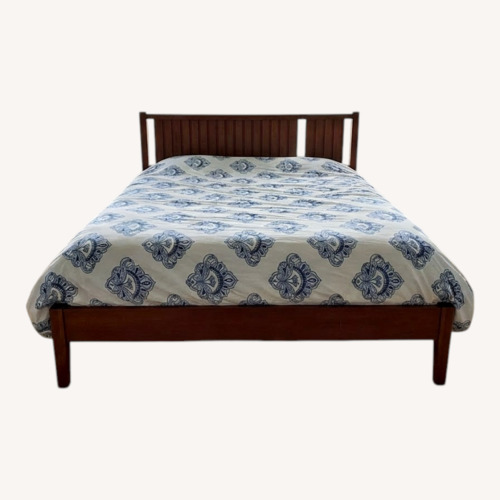 Used Thos Moser Cherry Queen Bed for sale on AptDeco