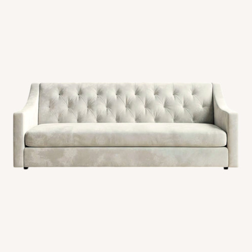 Used Max Home Better by Design Diamond Tufted sofa for sale on AptDeco