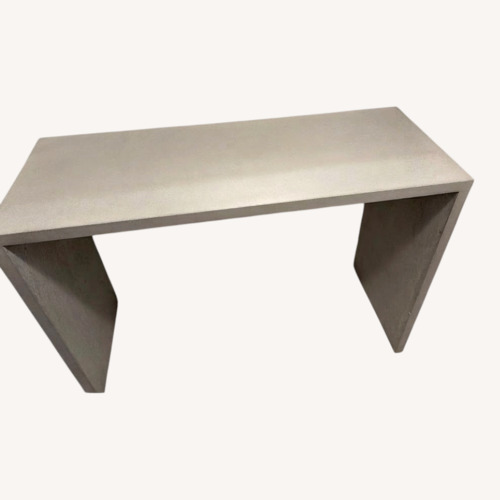 Used Grey Concrete Console for sale on AptDeco
