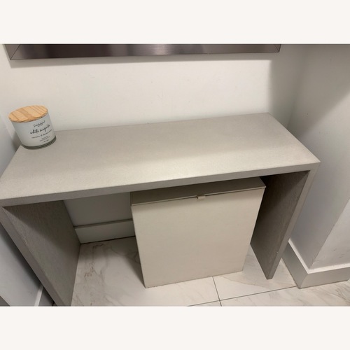 Used Grey Concrete Console for sale on AptDeco
