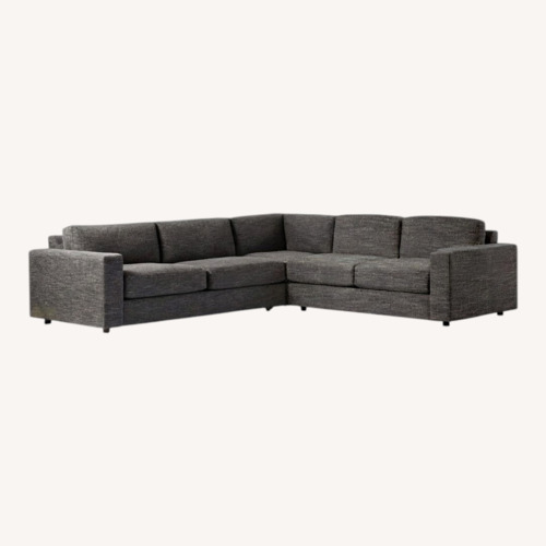 Used West Elm Dark Gray 3+ Piece Sectional - Urban for sale on AptDeco