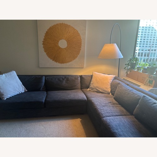 Used West Elm Dark Gray 3+ Piece Sectional - Urban for sale on AptDeco