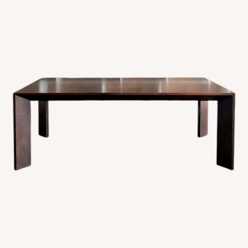 Used West Elm Dark Brown Wood Dining Table for sale on AptDeco
