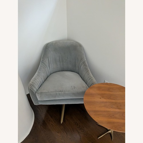 Used West Elm Light Gray Accent Chair for sale on AptDeco