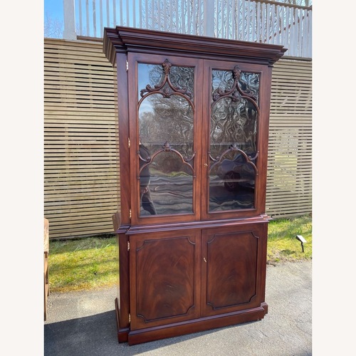 Used Ralph Lauren Dark Brown Wood Armoire for sale on AptDeco