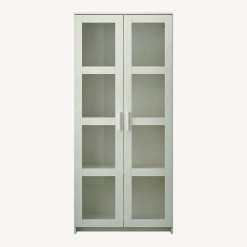 Used IKEA White Wood Bookcase for sale on AptDeco