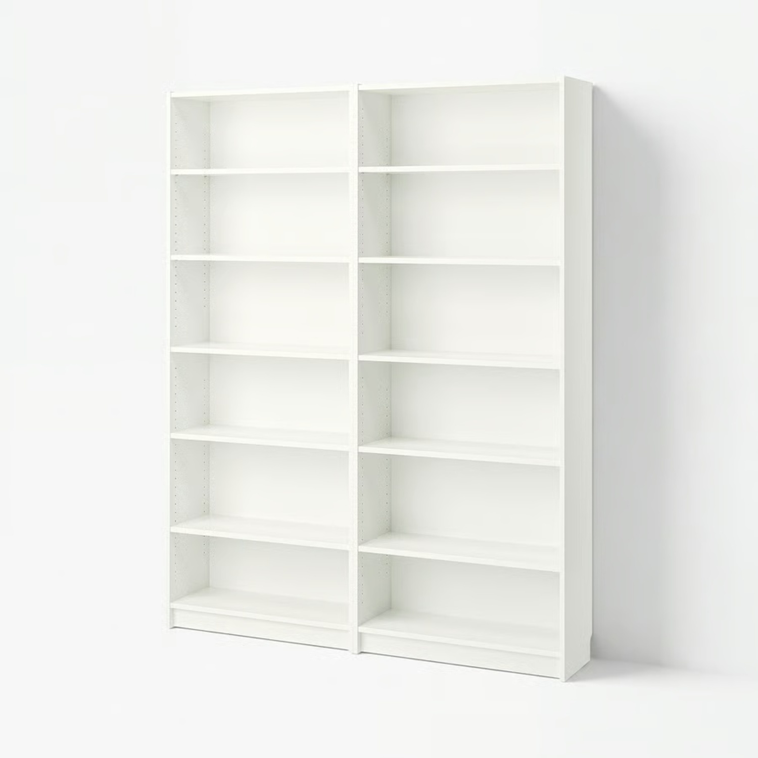 IKEA White Wood Bookcase - image-5