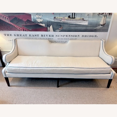 Used Mr. Brown London Sofa Mohair Velvet for sale on AptDeco