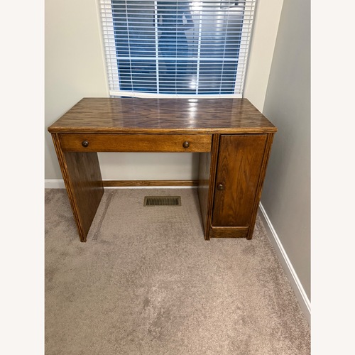Used Vintage Wooden Desk for sale on AptDeco