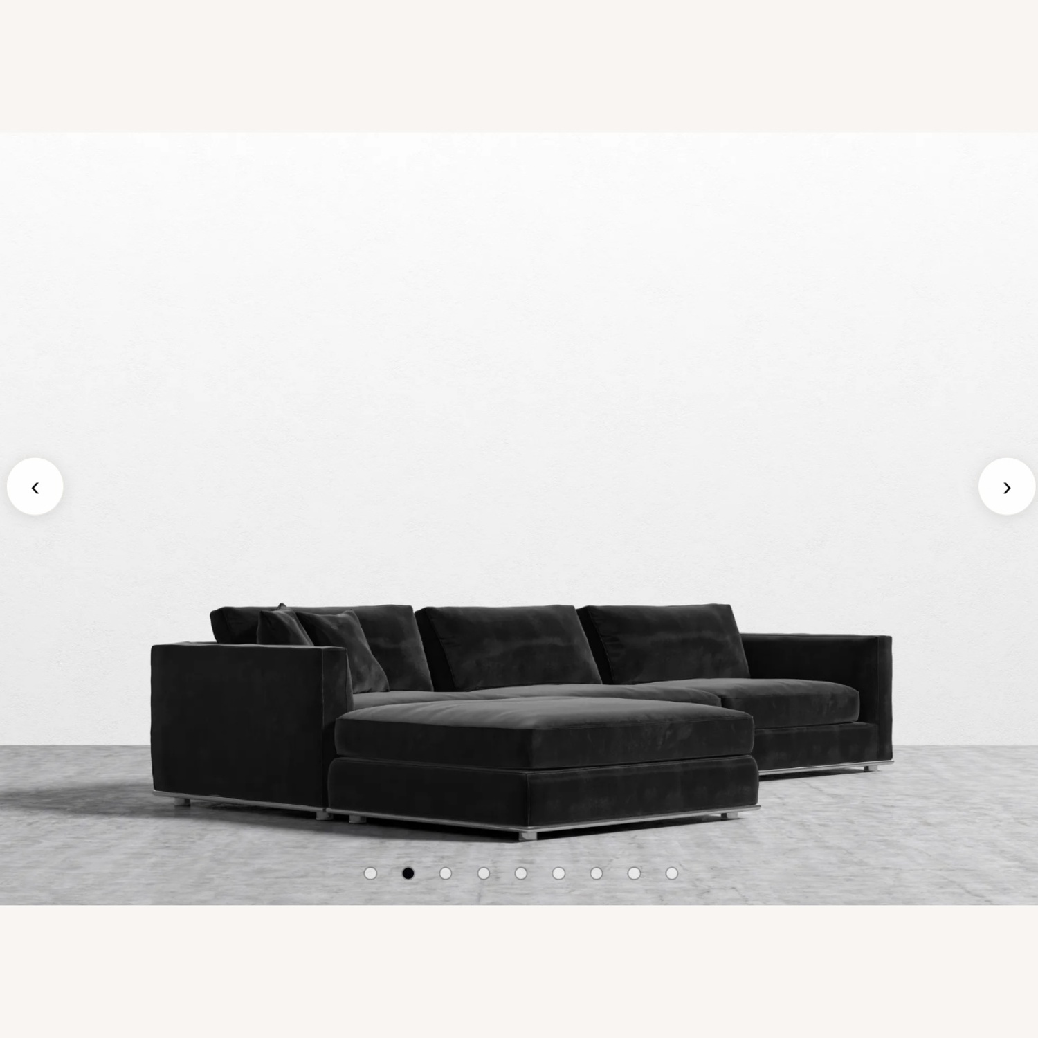 Rove Concepts Milo Modular Sectional – Black Velvet - image-8