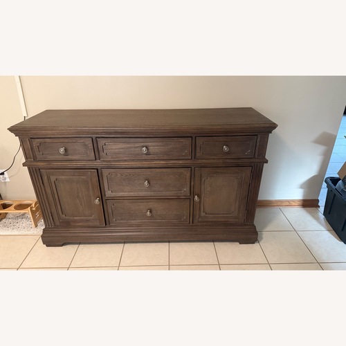 Used Traditional Wooden Buffet / Sideboard Cabinet for sale on AptDeco