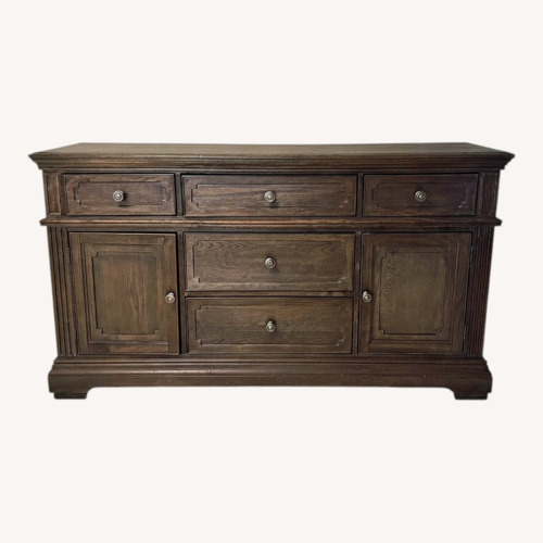 Used Traditional Wooden Buffet / Sideboard Cabinet for sale on AptDeco