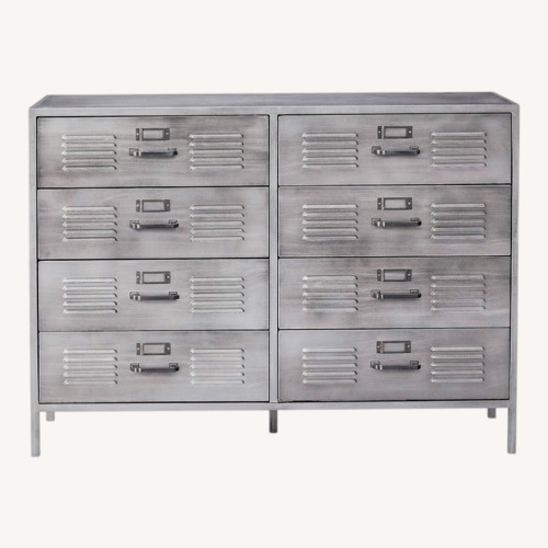 Used Pottery Barn Teen Locker 8-Drawer Wide Dresser for sale on AptDeco