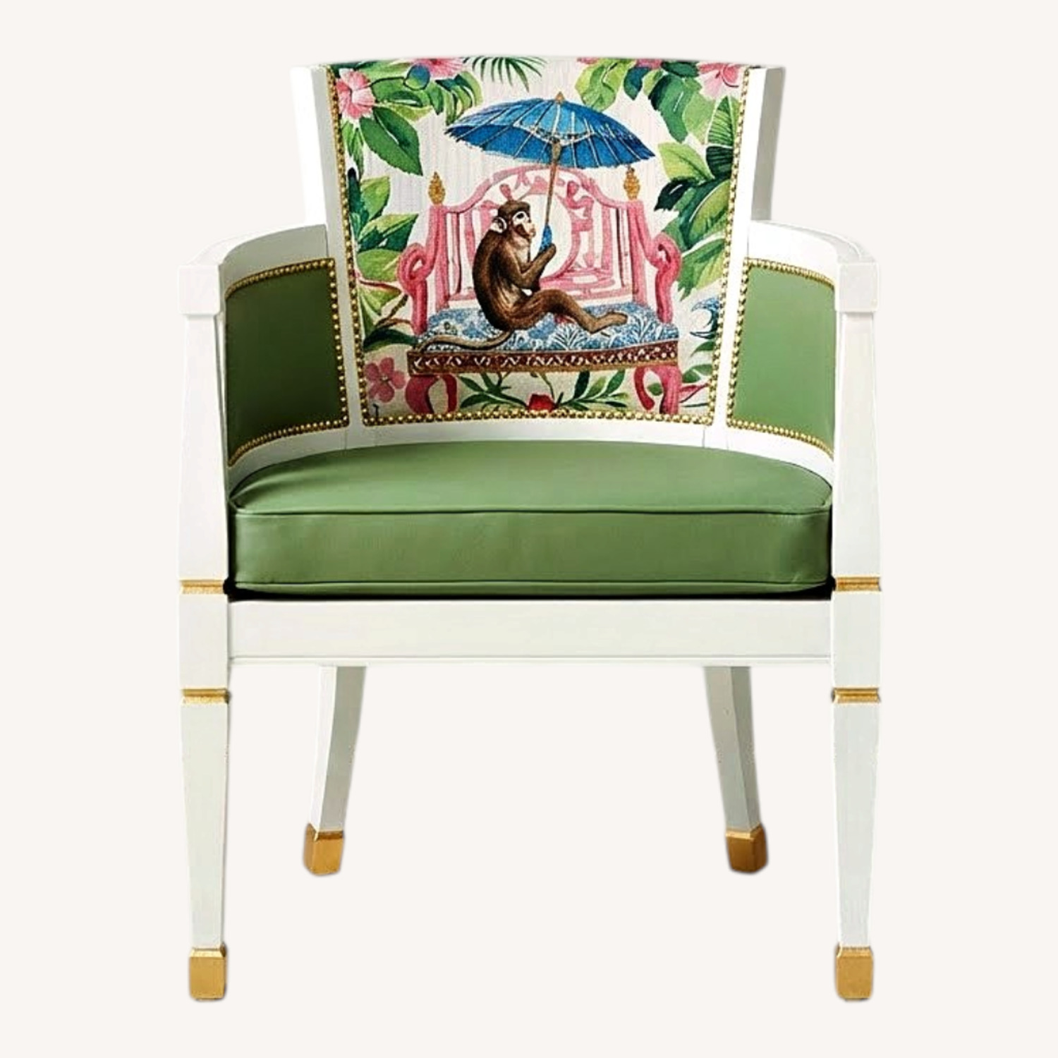 Wood Accent Chair - image-0