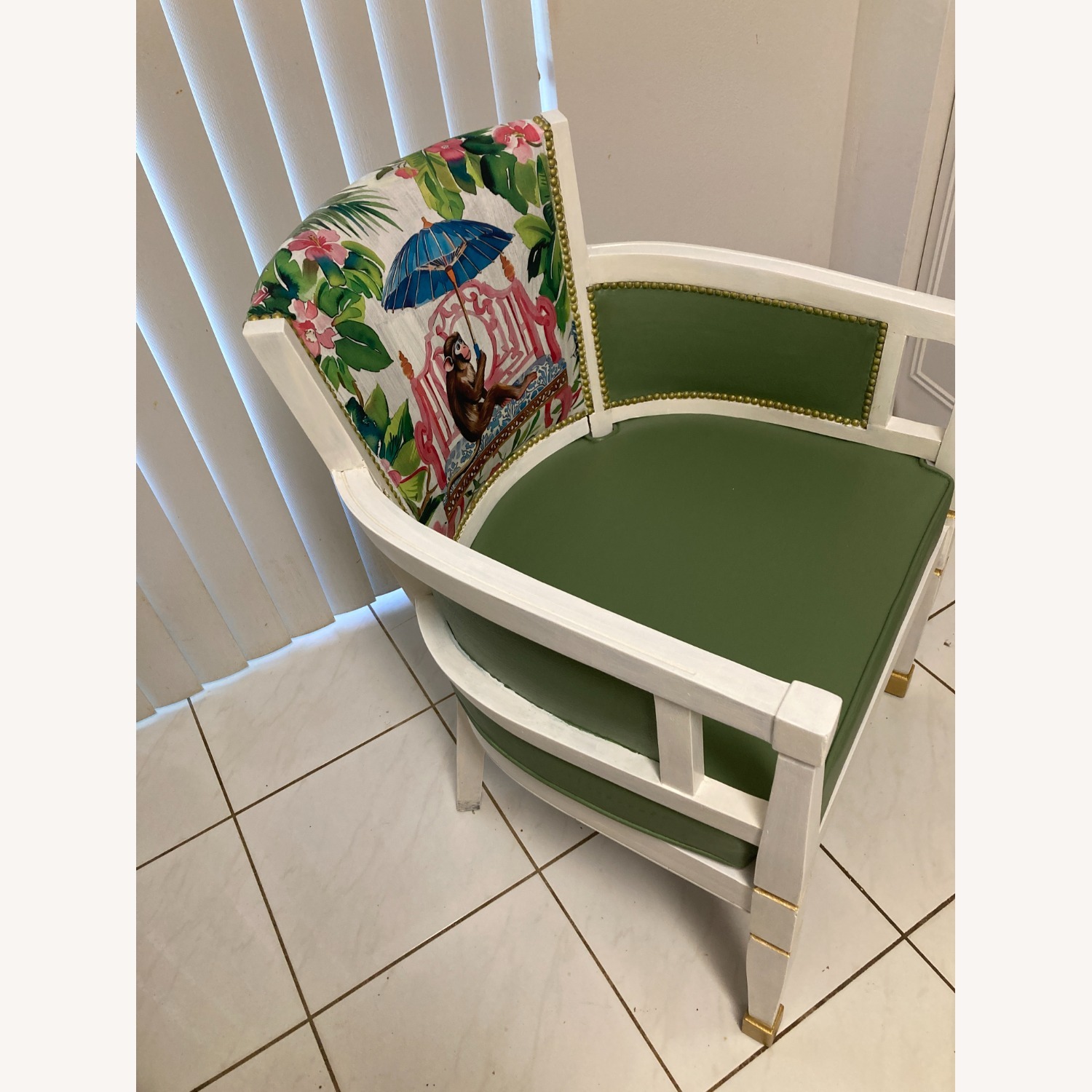 Wood Accent Chair - image-3