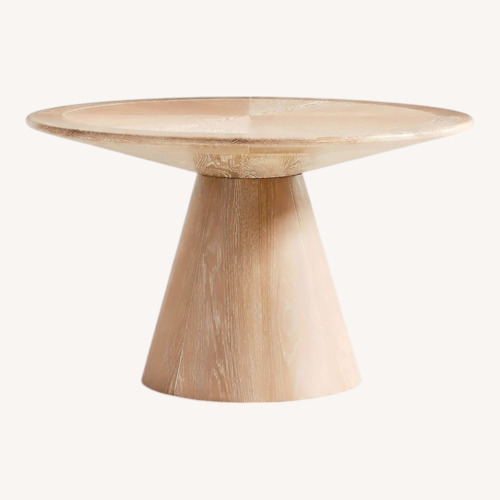 Used Crate & Barrel Palisades 48” Dining Table  for sale on AptDeco