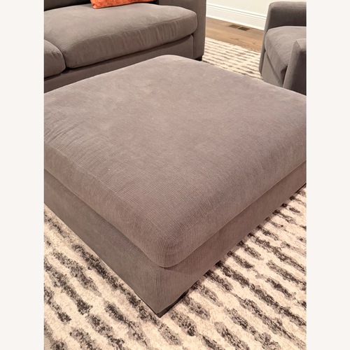 Used Arhaus Remington Ottoman for sale on AptDeco