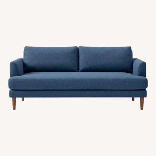 Used Apt2b Saxon Blue Fabric 2 Seater Sofa for sale on AptDeco