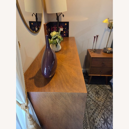 Used William's Home Furnishing Dark Brown Wood Dresser for sale on AptDeco