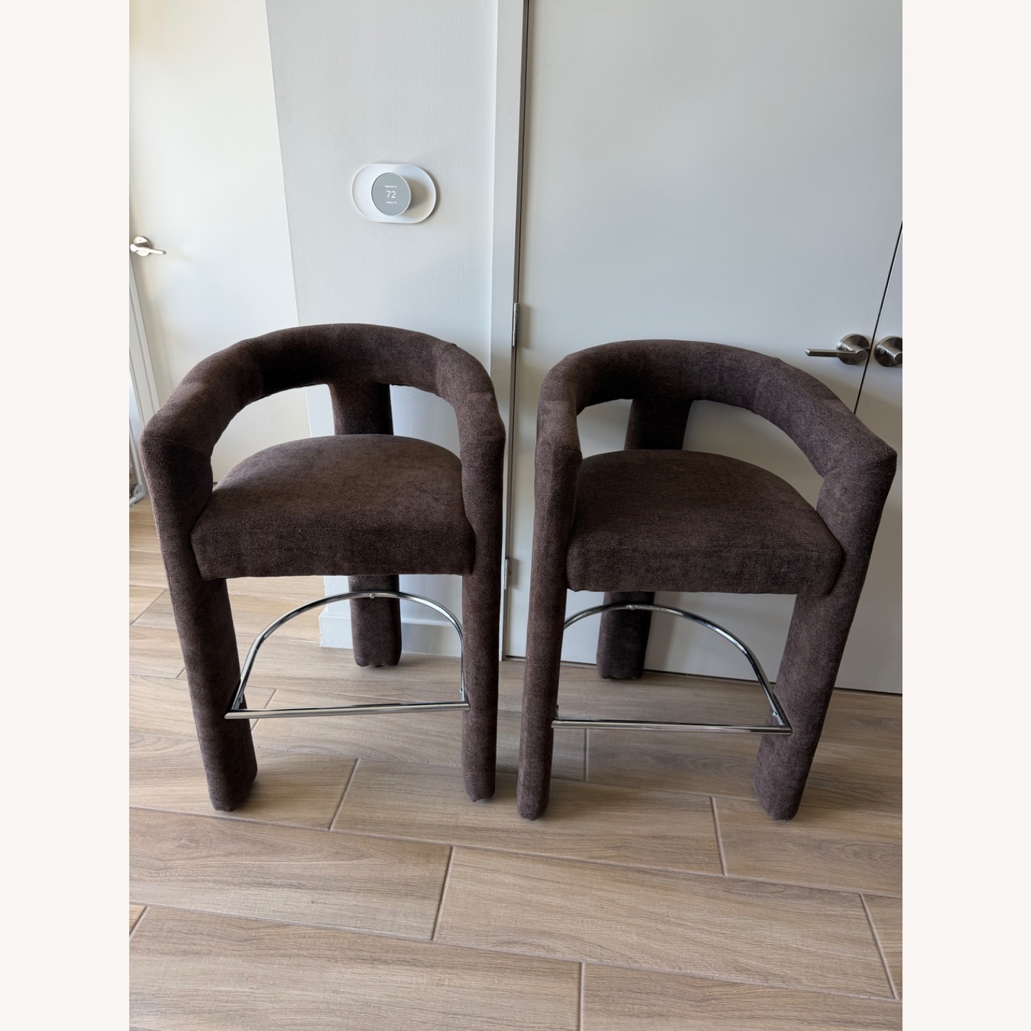 Chocolate Counter Stool - image-5