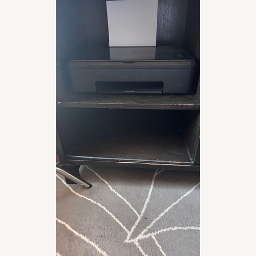 Used West Elm Dark Brown Wood Sideboard for sale on AptDeco