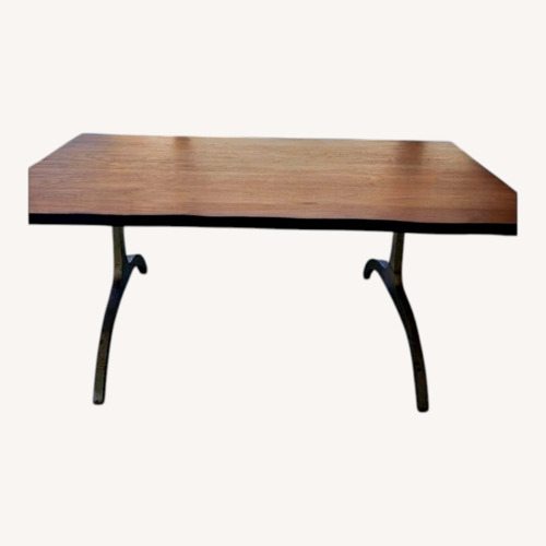 Used Natural Wood Dining Table for sale on AptDeco