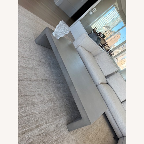 Used Lumens Parish Concrete Coffee Table for sale on AptDeco